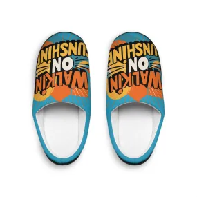 Women's Indoor Slippers - Walking On Sunshine