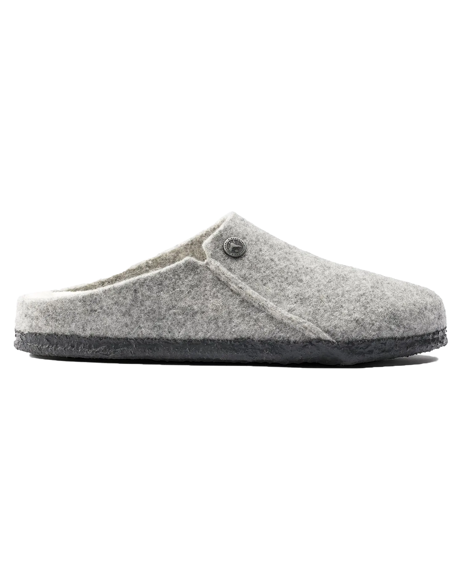 Zermatt Shearling Slipper in Light Grey