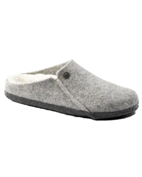 Zermatt Shearling Slipper in Light Grey